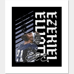 Ezekiel Elliott Dallas Spray Posters and Art